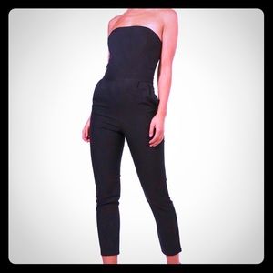 Boohoo | Petite Tailored Grace Bandeau Jumpsuit 4P